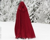 Red Riding Hood Cape Sz M