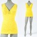 60's Yellow Catalina Pinup Bathing Suit