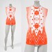 1960's MOD Op Art Shell - Made in Hong Kong