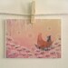5x7 Queen Anne's Sweet Memory -- Bird Illustration Print