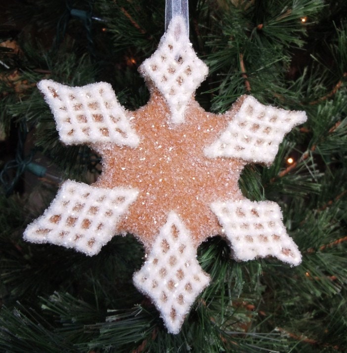 Snowflake Ornament Christmas -Snowbound