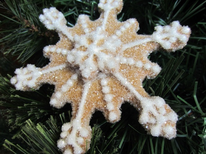 Snowflake Christmas Ornament-May All Your Christmases Be White
