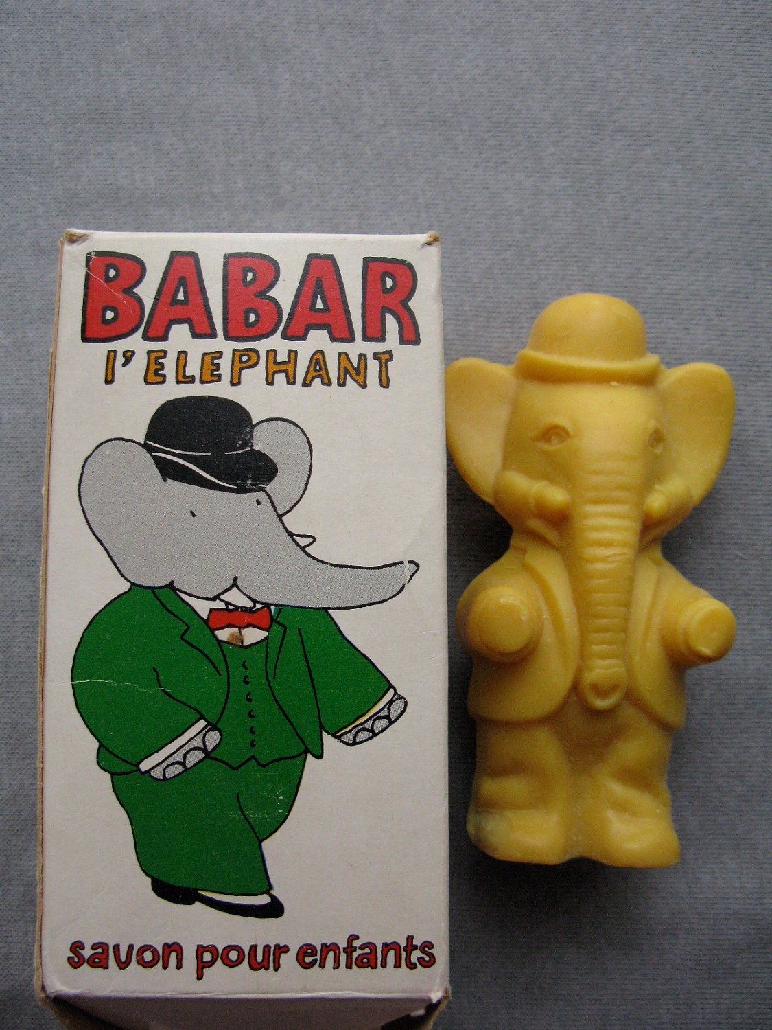 BABAR elephant soap