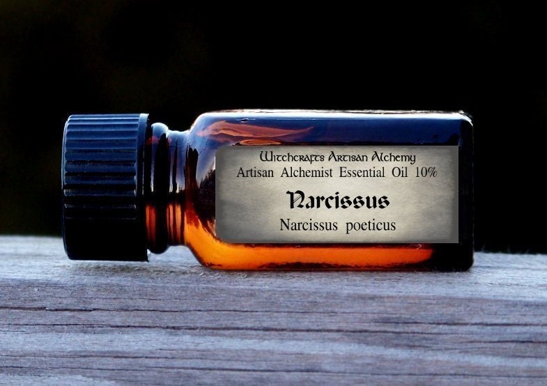 Rare NARCISSUS (Narcissus poeticus ) Artisan Alchemist (TM) Essential Oil 10% for Meditation, Spirituality, Summer Magick, Lunar Alchemy