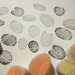 PEBBLES rubber stamps. hand carved rubber stamps - handmade rubber stamp - set of 6 - no1