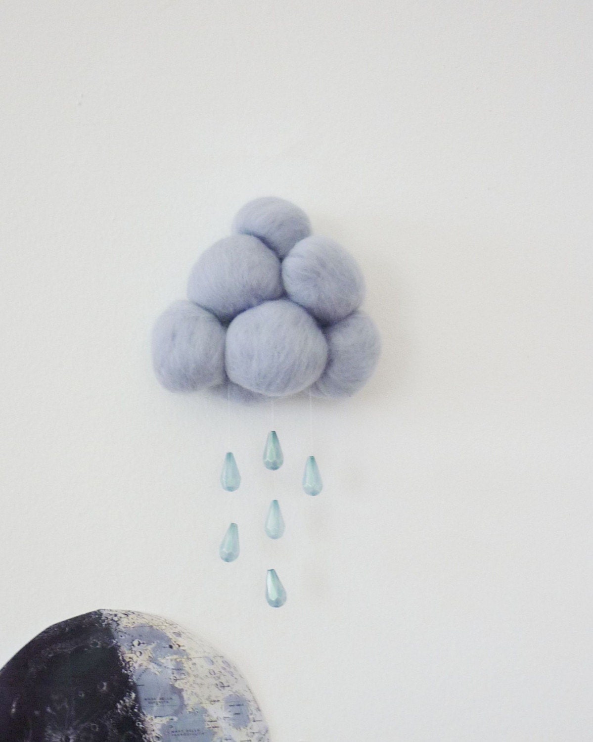 it's raining on the moon