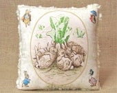 Beatrix Potter - The Flopsy Bunnies - Little Lovey Pillow