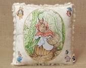 Beatrix Potter - Mrs Rabbit - Little Lovey Pillow