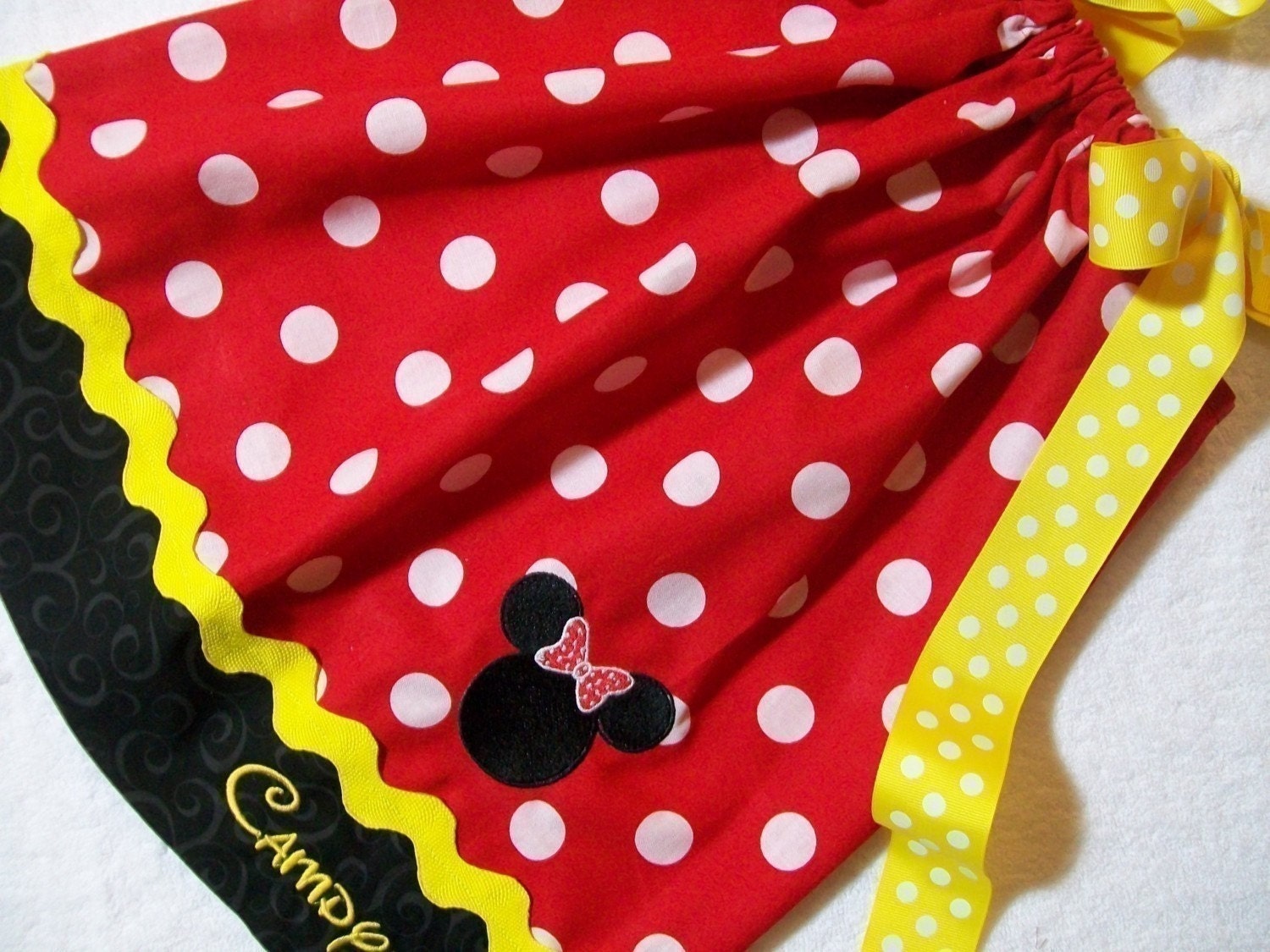 Minnie Mouse Pillowcase Dress Girls Kids Clothing