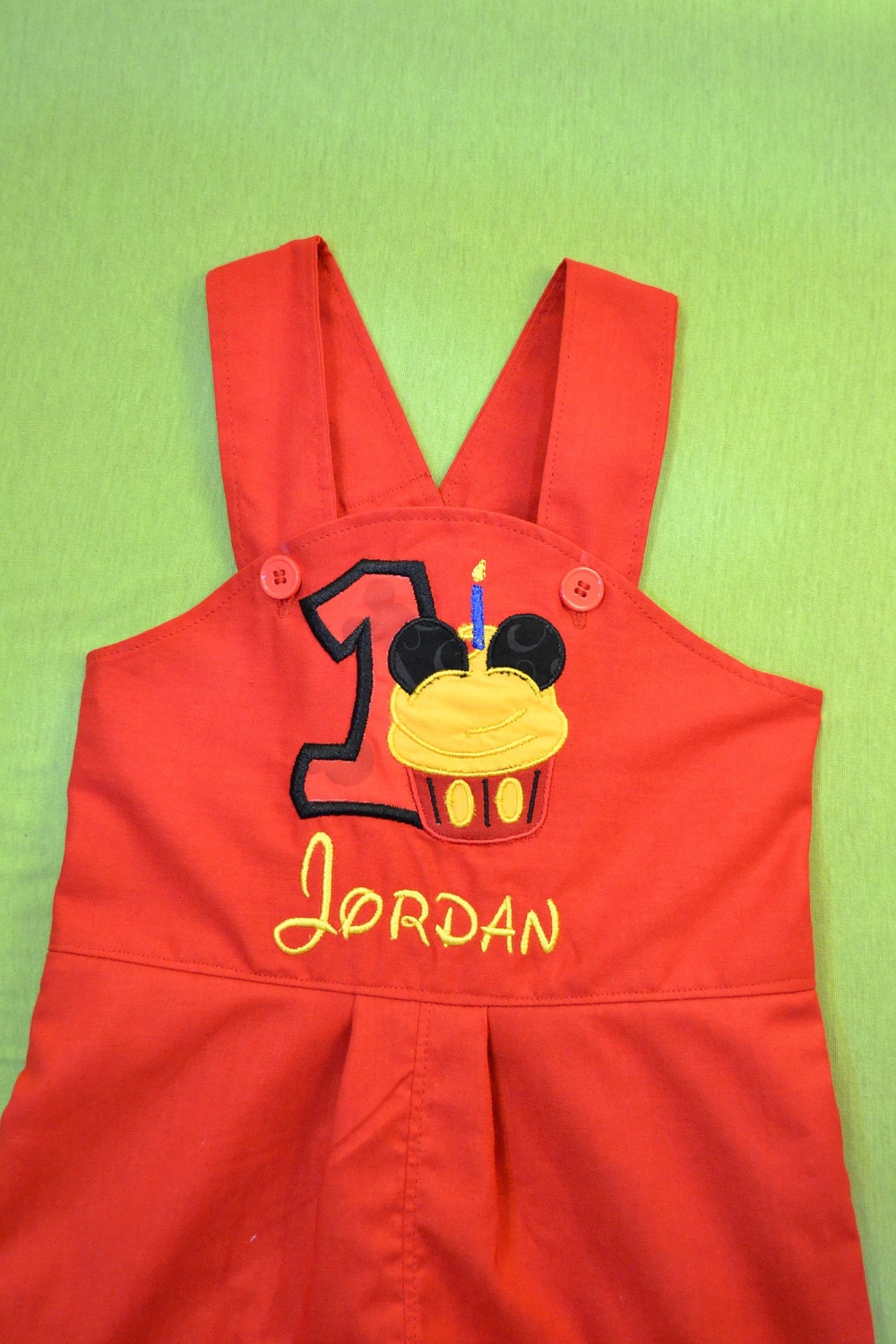 Birthday Mickey Mouse Jon Jon shortall