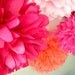 Pink, Indubitably ...7 poms ...3 EXTRA FREE
