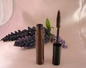 All Natural Mineral Mascara in DARK BROWN   made with organic ingredients