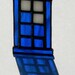 Stained Glass Mini Tardis