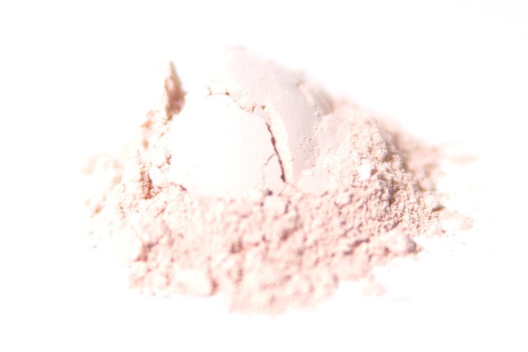 Ivory - Pale Cool Pink Undertone Mineral Foundation - Handcrafted Makeup