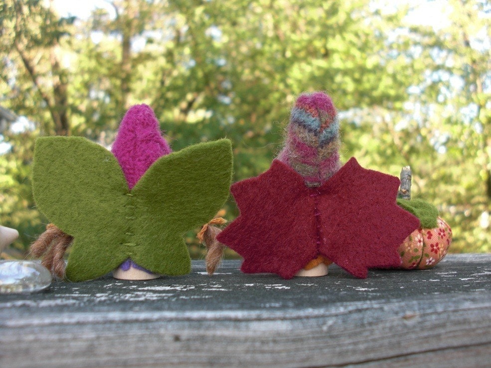 Fall Fairies and Pumpkin