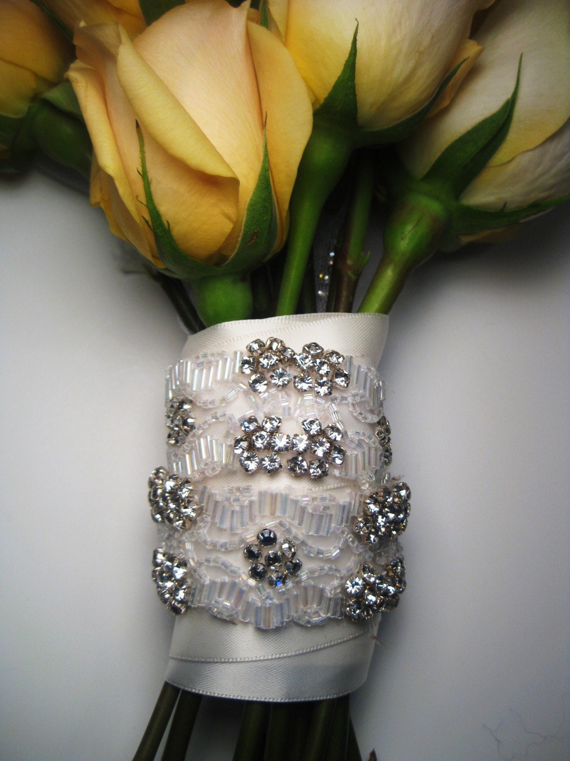 Chloe Crystal Bouquet Wrap