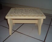 Childs step stool  This little stool of mine I use it all the time to reach the things I couldn't and lots of things I shouldn't