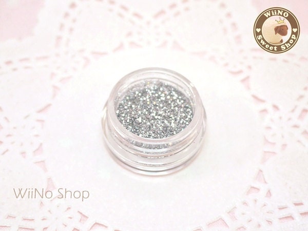 Silver Glitter Dust Powder / Sparkle Powder / Nail Art Craft (B04)