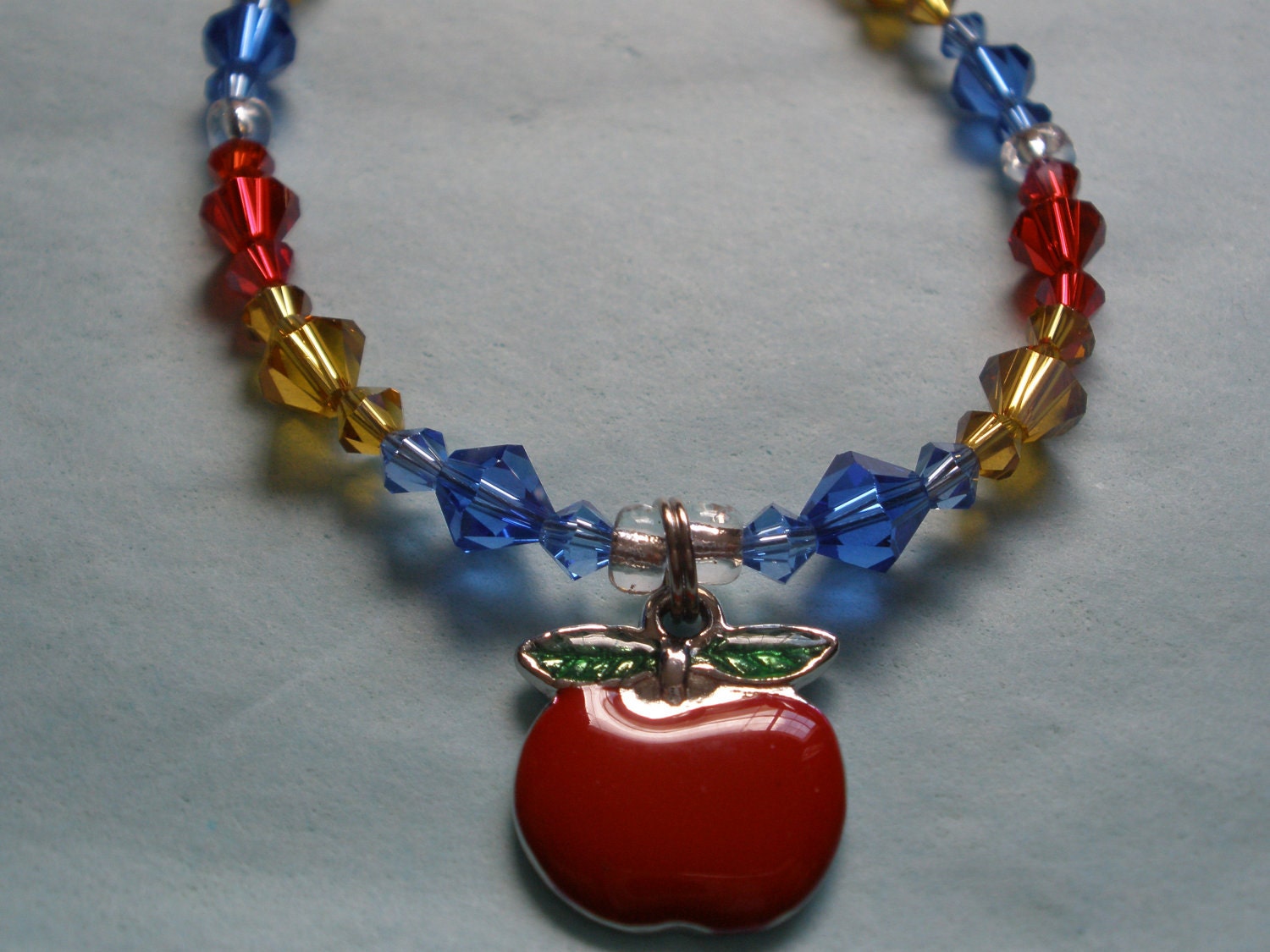 An Apple A Day - Snow White Inspired Bracelet