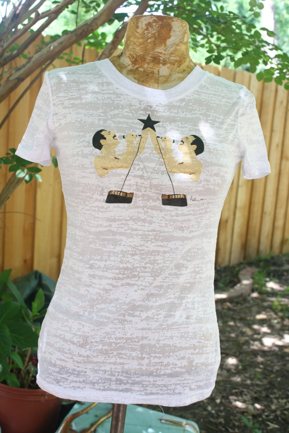 FREDDIE MERCURY t-shirt... original drawing