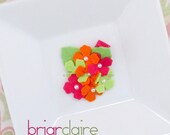Michelle - Felt Lilac Cluster Clip (many colors available)