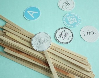 75- Birch Wooden Stir Sticks- 7 inches