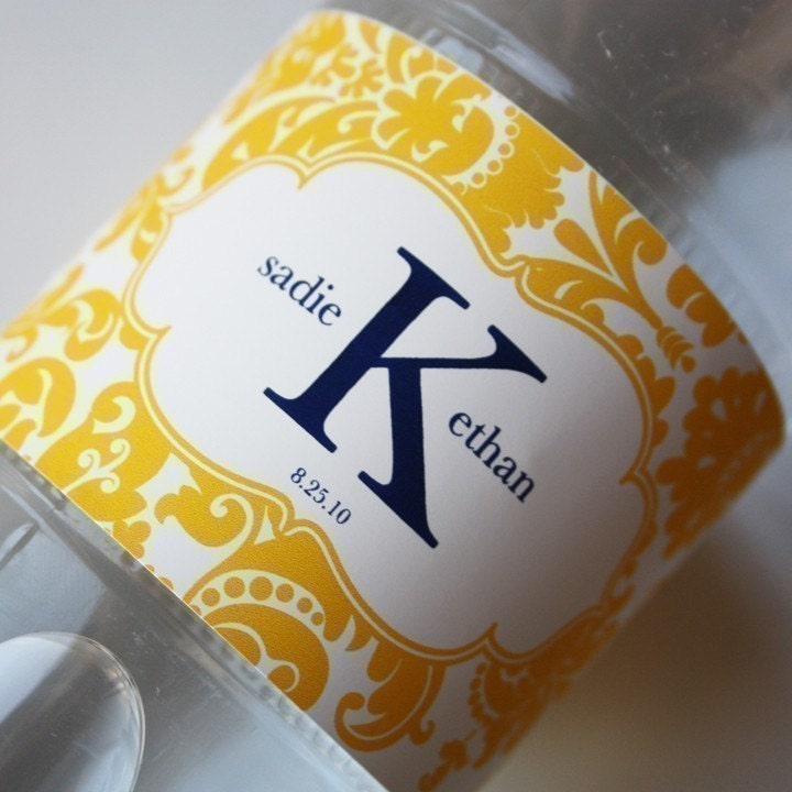 10 Water Resistant Inkjet Water Bottle Label Sheets