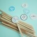 75- Birch Wooden Stir Sticks- 7 inches