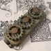 Steampunk USB Drive - Copper and Patina Finish- Three Gears that all move in Conjunction - 8 GB