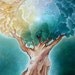 Earth Tree -  8 x 10 Tree of Life Art Print - Painting