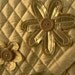 Golden Spring Flower Clutch