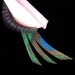 Handmade Feather Eyelashes - Punky Peacock