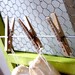 Set of 12 Clothespins - live love laugh