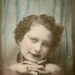 Cherry Red Nails Vintage Photograph