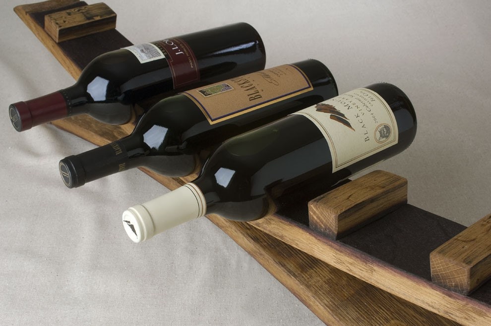 Wine Barrel Wine Rack