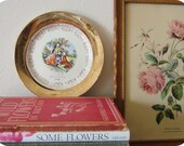 vintage / / SANTA BARBARA / / souvenir plate