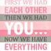 Now We Have Everything 8x10 art print in pinks and greys