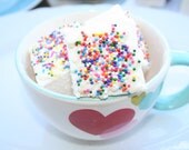 Gourmet JUMBO Vanilla Bean Rainbow FUNmarshmallows - 6 pieces