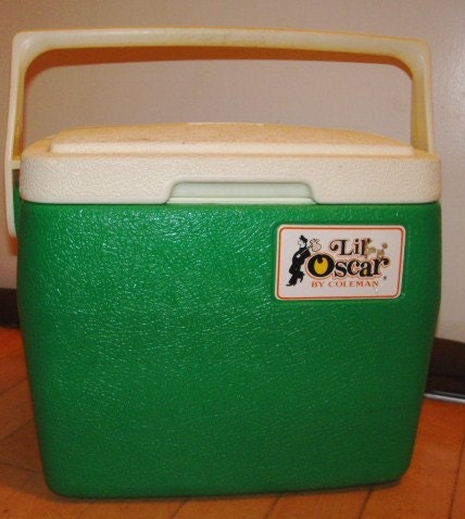 Vintage Lil Oscar Coleman Cooler Green by SirEdmondsVintage