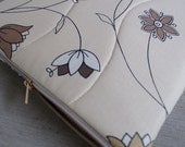 Laptop Sleeve Case Cover for 13 inch Macbook/ cotton/ zipper
