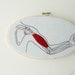 Bicep Arm Muscle Embroidery Wall Art