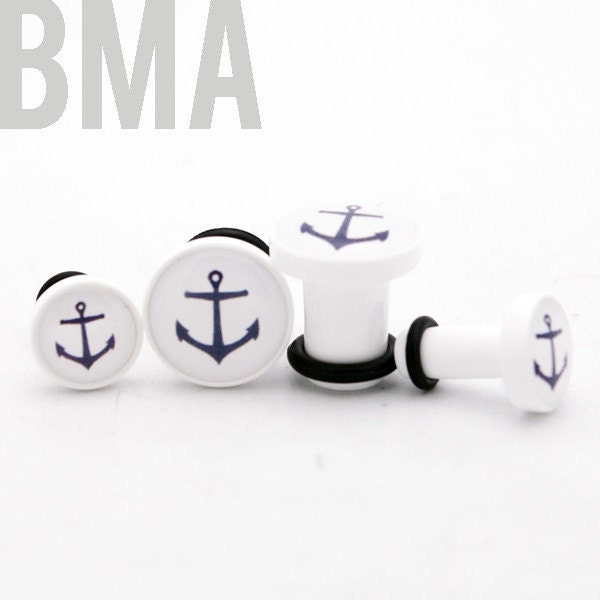 Classic Anchor BMA Plugs SINGLE FLARE 6g (4mm)