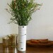Slender Aspen Bark Stoneware Vase