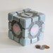 The Companion Cube: MADE-TO-ORDER Ceramic Coin Bank