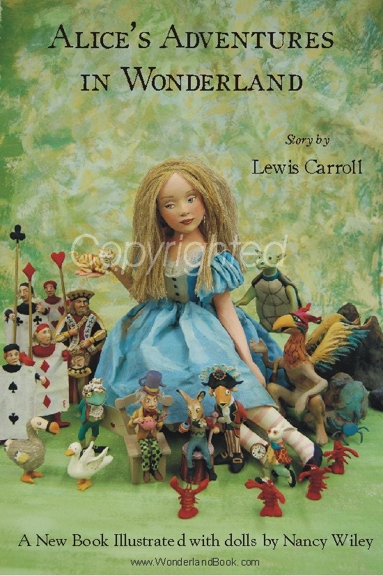 Alice in Wonderland Poster - Alice and Friends