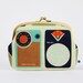Maxi siamese - Transistors - double metal frame purse