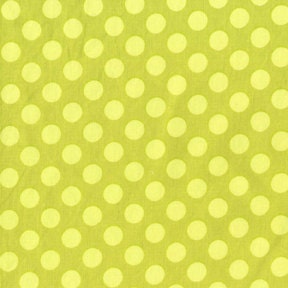 Green APPLE Ta Dot Polka Dots by Michael Miller Fabrics - 1 yard