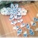 Winter Innocence Japanese Kanzashi Clip
