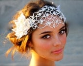 Juliet Cap Bridal Head Dress