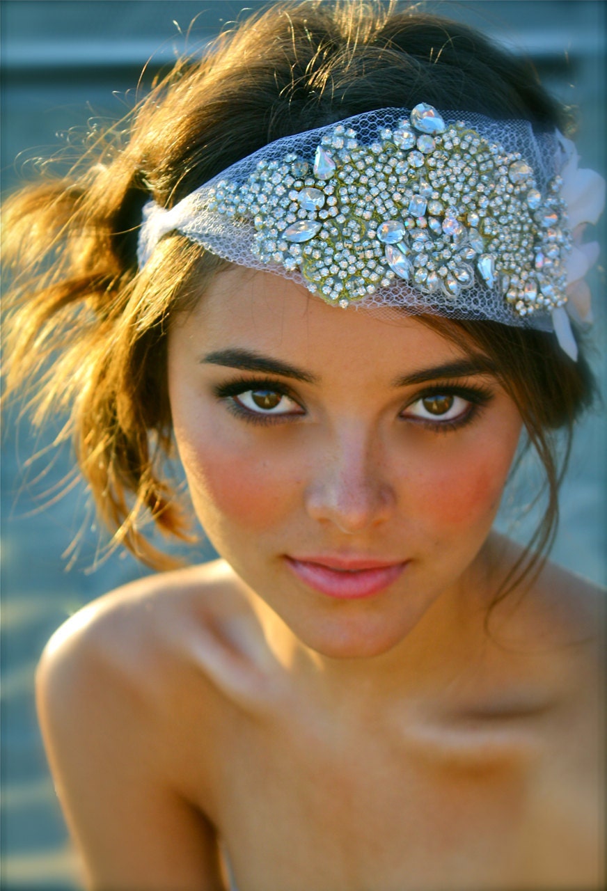 The Classic Crystal and Petal Bandeau- Full size